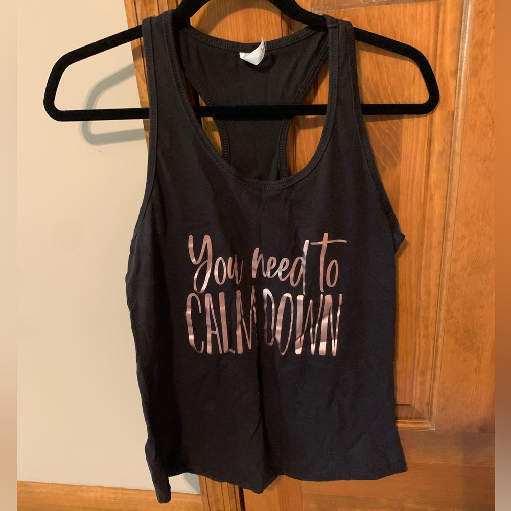 “You need to calm down” Tank